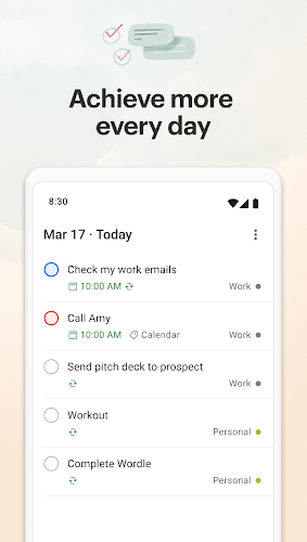 Todoist: Planner & Calendar ဖန်သားပြင်ဓာတ်ပုံ 1