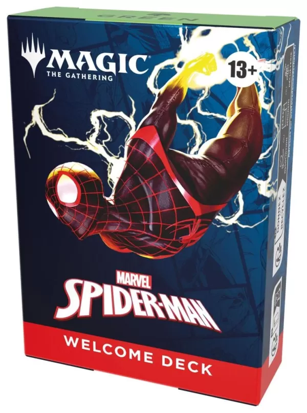 Spider-Man welcome deck green