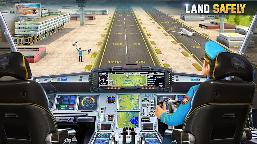 City Pilot Flight: Plane Games Screenshot 0