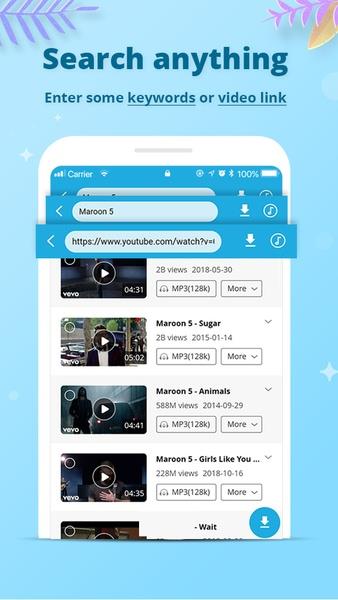 AnyMusic Downloader स्क्रीनशॉट 0