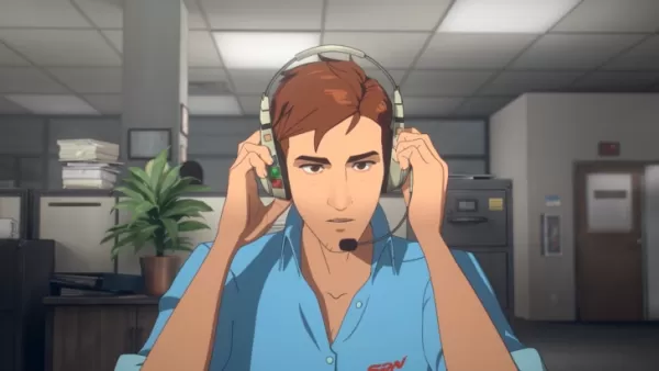 Robert Robertson from Dispatch listening in, office