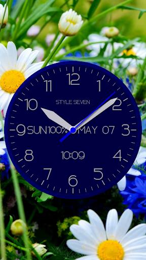 Modern Analog Clock-7 Скриншот 1