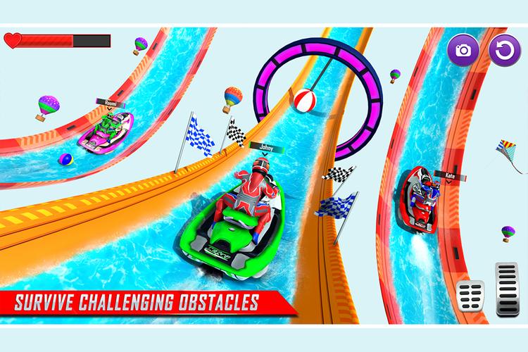 Jet Ski Racing Games 3D Screenshot 2