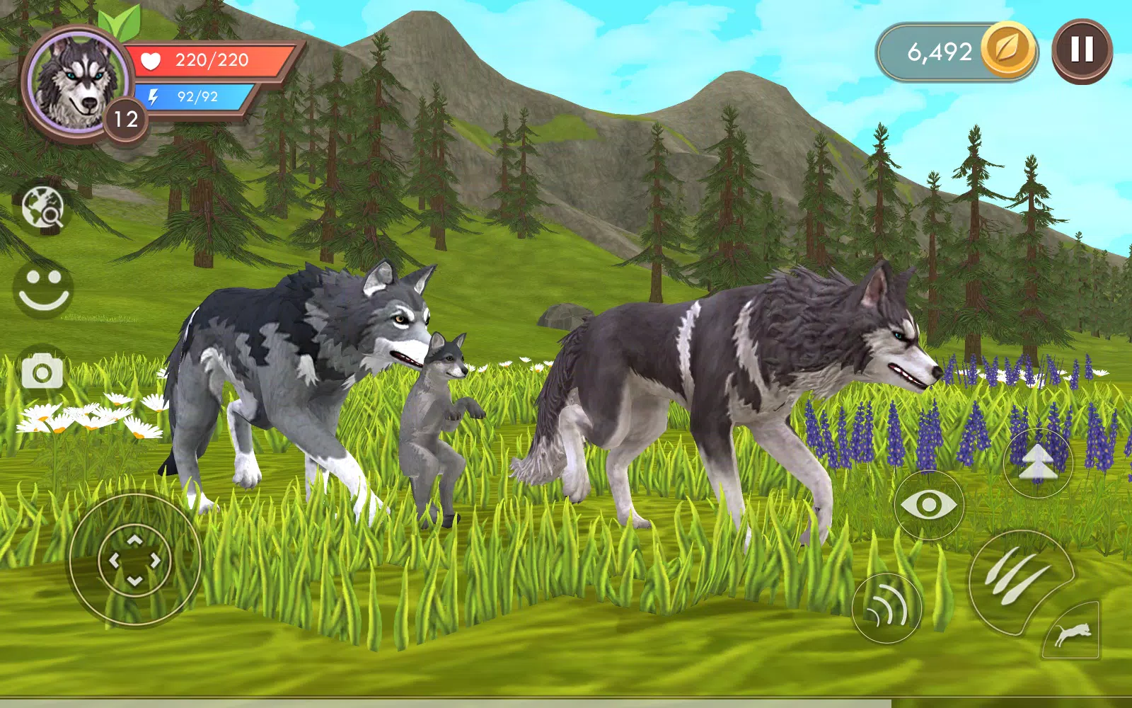 WildCraft: Sim de Animais Captura de tela 0