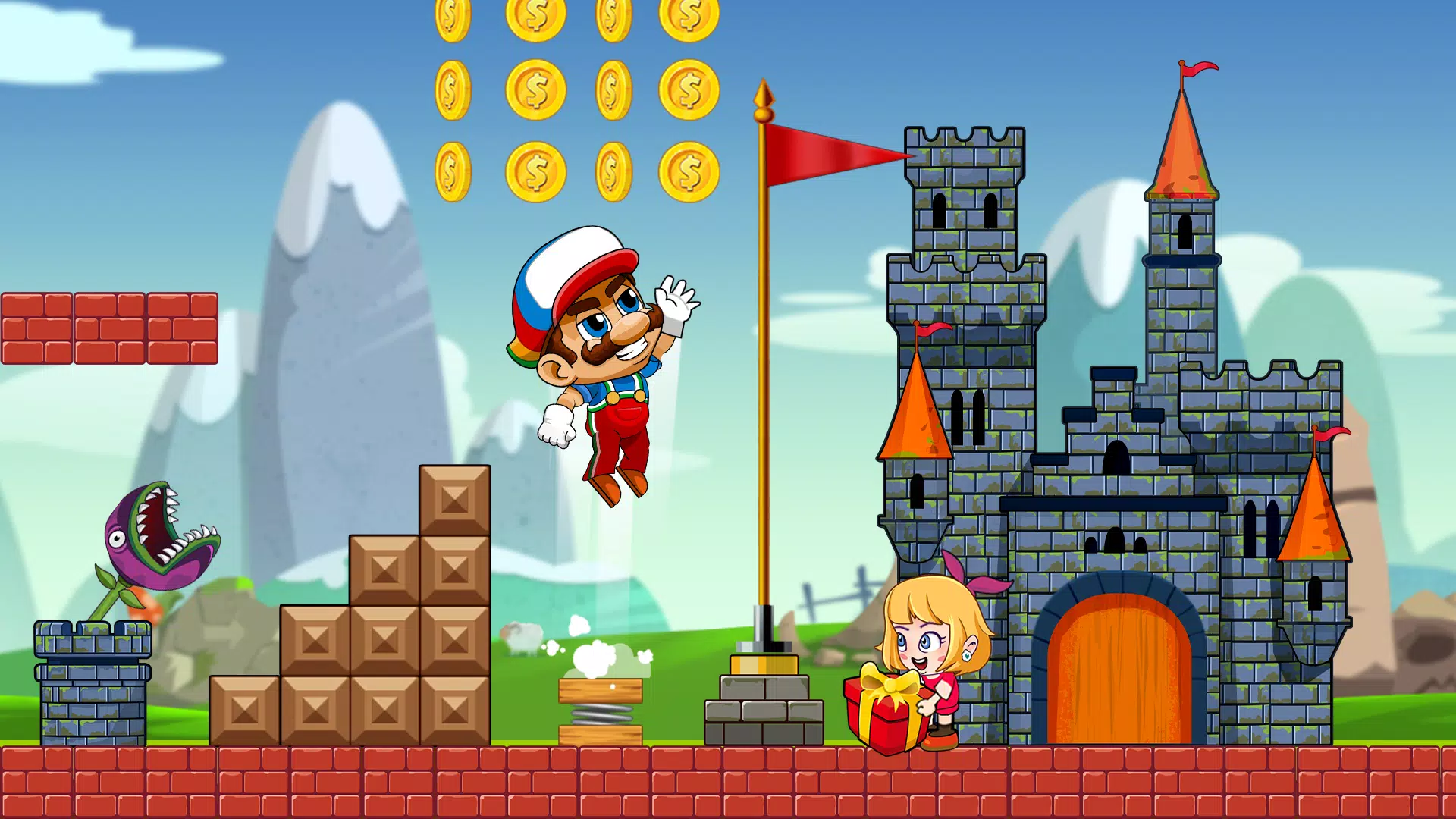 Super Bean Bros: Running Games Tangkapan skrin 2