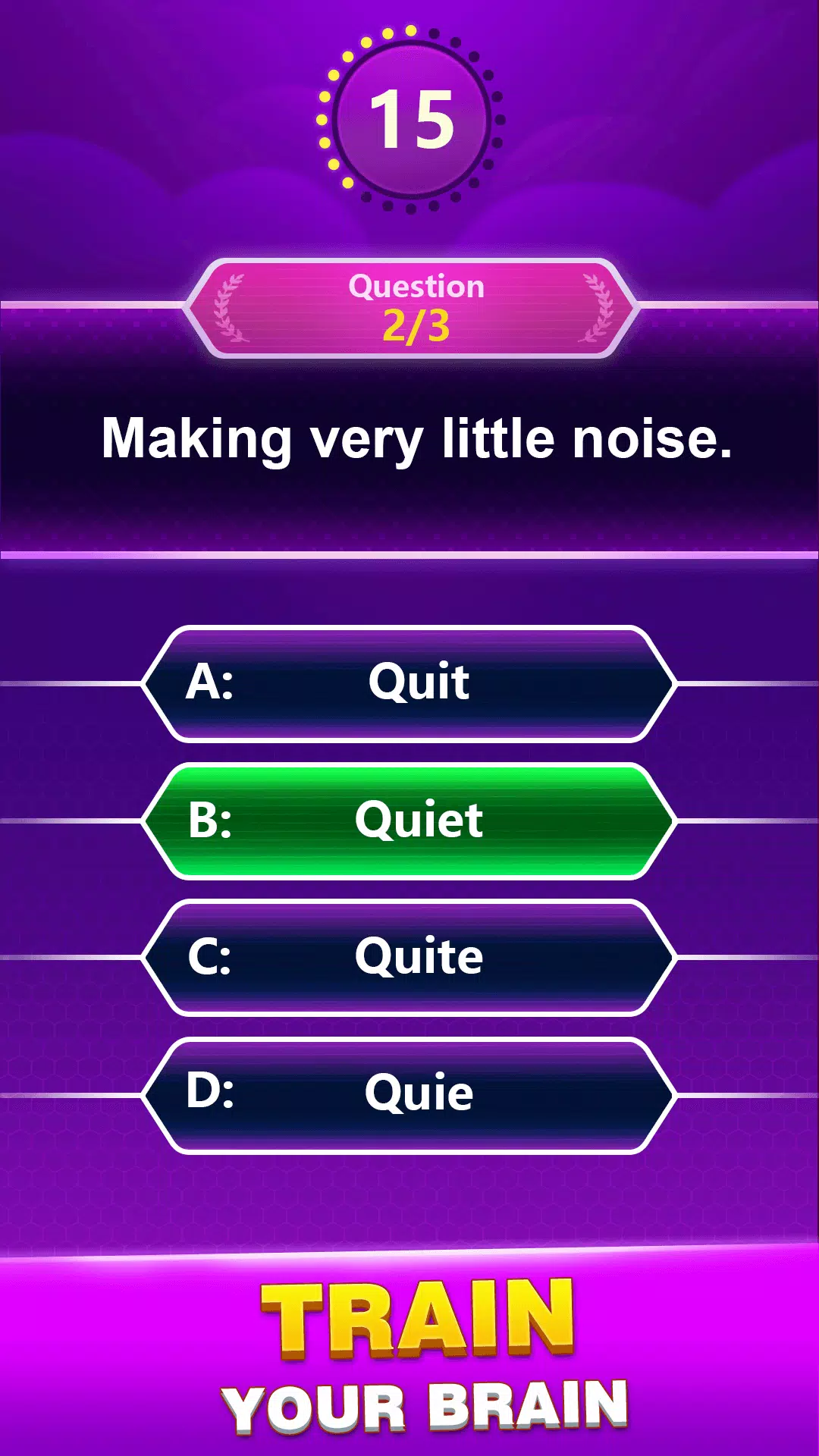 Spelling Quiz - Word Trivia Screenshot 1