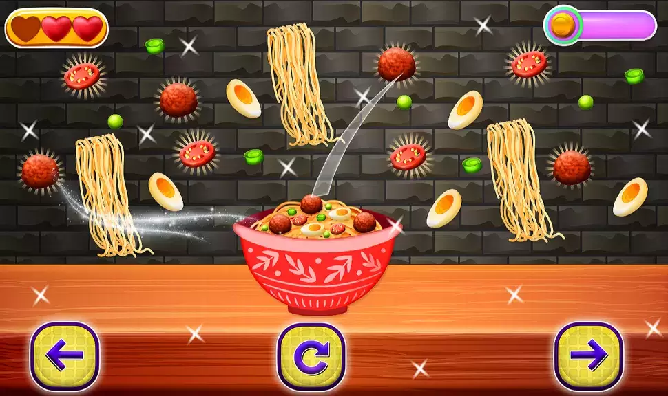 Crispy Noodles Cooking Game Ảnh chụp màn hình 3