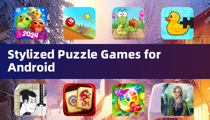 Mga naka -istilong laro ng puzzle para sa Android