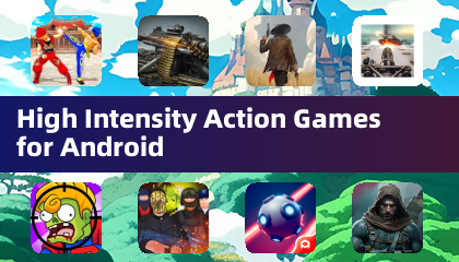 Actionspiele mit hoher Intensität für Android