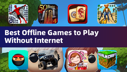 Лучшие офлайн -игры для игры без Интернета