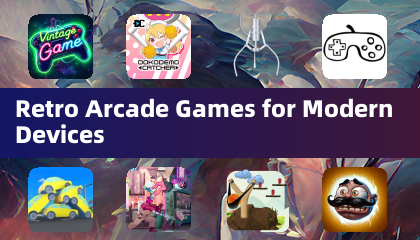ခေတ်သစ်ကိရိယာများအတွက် Retro Arcade ဂိမ်းများ
