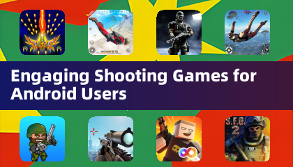 Engager des jeux de tir pour les utilisateurs d'Android