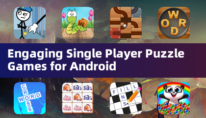 Juegos de rompecabezas atractivos para un jugador en Android