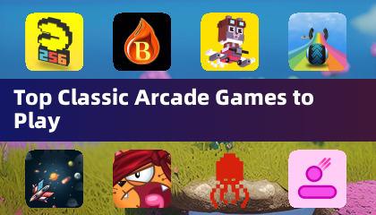 Meilleurs jeux d'arcade classiques à jouer