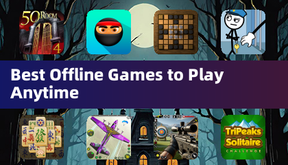 언제든지 즐길 수 있는 베스트 오프라인 게임