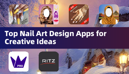 クリエイティブなアイデアのためのトップネイルアートデザインアプリ