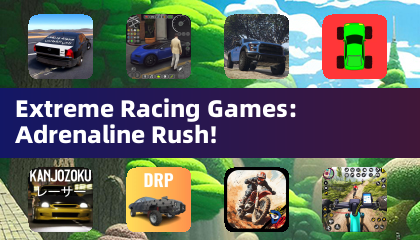 Extreme Racing Games: Adrenaline Rush!