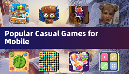 Beliebte Casual-Spiele für Mobilgeräte