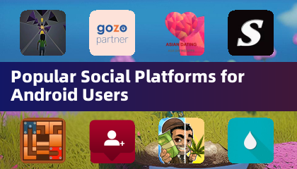 Les plateformes sociales populaires pour les utilisateurs Android