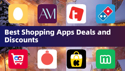 가장 좋은 쇼핑 앱 할인 및 할인 혜택