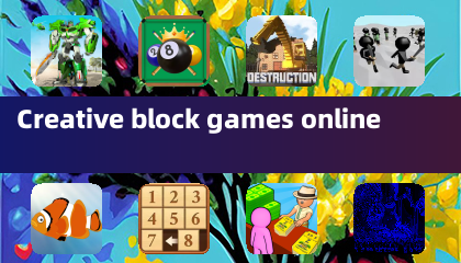 크리에이티브 블록 게임 온라인