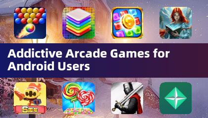 Androidユーザー向けの中毒性のあるアーケードゲーム