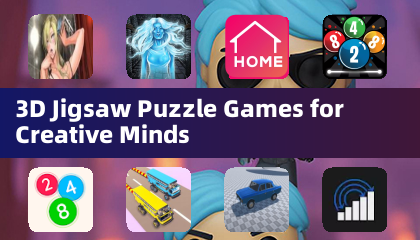 适合创意人士的3D拼图游戏