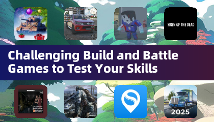挑战性建造与战斗游戏，考验你的技巧