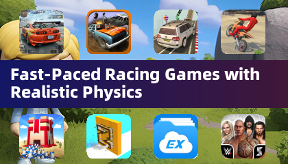 Schnelle Rennspiele mit realistischer Physik